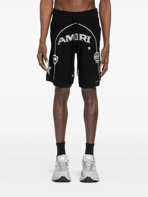 AMIRI Amiri Logo-print Track Shorts