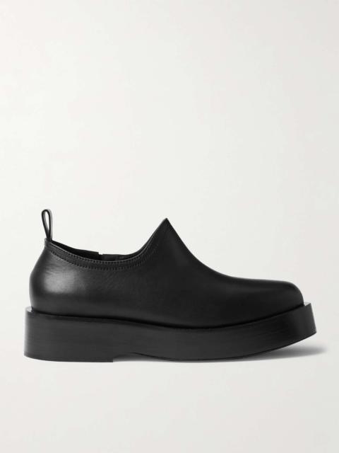 Bumper Leather Loafers