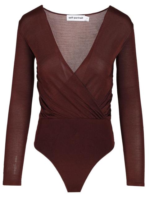 self-portrait Self-Portrait Women Knitted Bodysuit