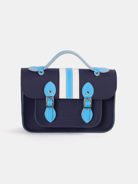 Cambridge Satchel The Mini - Midnight with Columbia Stripe