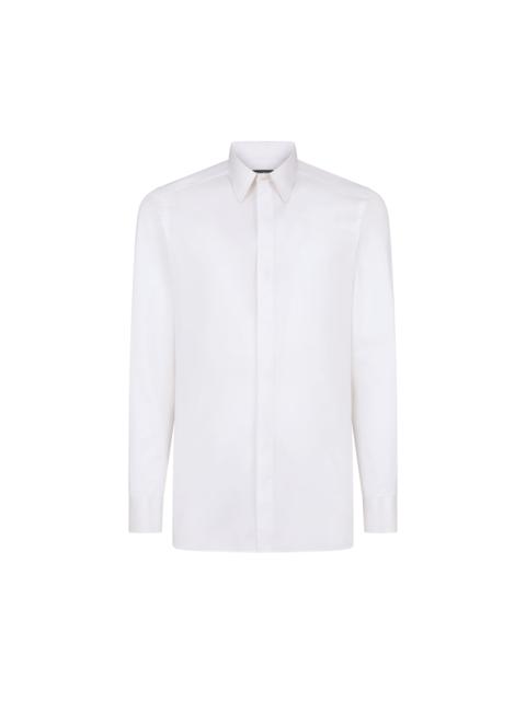 TOM FORD COTTON SILK CLASSIC FIT SHIRT