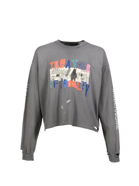 Paly THEATER OF CRUELTY L/S TEE / VTG BLK