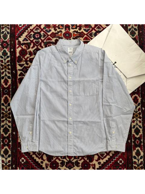 visvim VISVIM 24SS B.D. SHIRT FR L/S Blue Striped Shirt