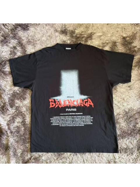 BALENCIAGA Balenciaga 2026FW The door oversized t-shirt