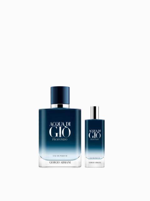 GIORGIO ARMANI ACQUA DI GIÒ PROFONDO EAU DE PARFUM FRAGRANCE SET