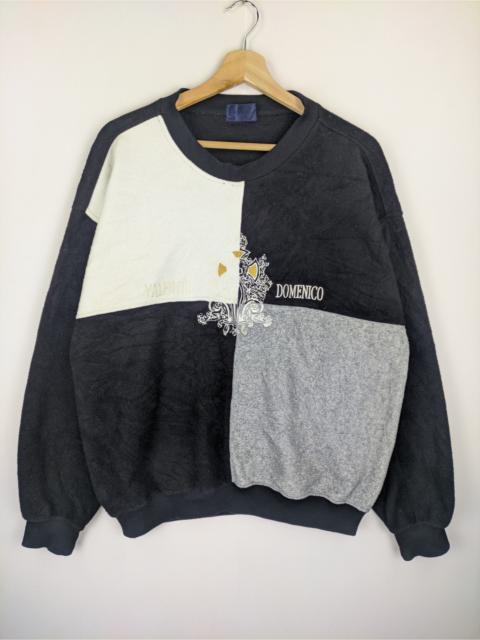 Other Designers Steals🔥Vintage Sweatshirt Valentino Domenico Colorblock