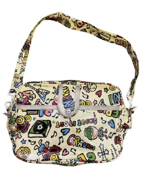 Hysteric Glamour Vintage Hysteric Full Print Shoulder Bag