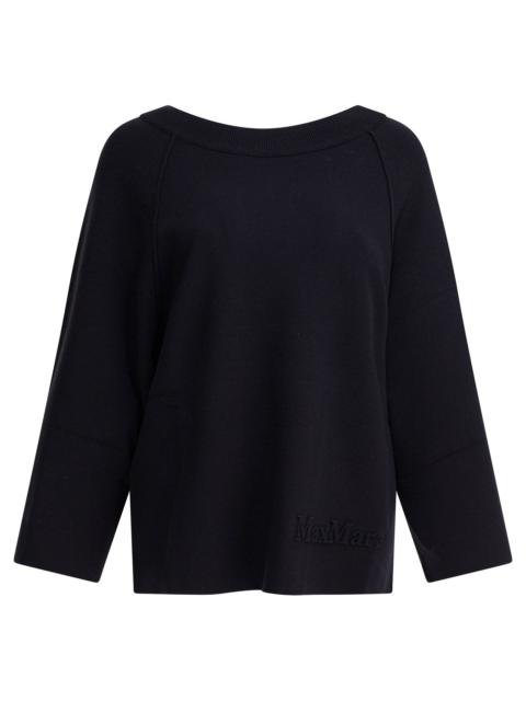 Other Designers Max Mara Pure Viscose And Wool Over Sweater