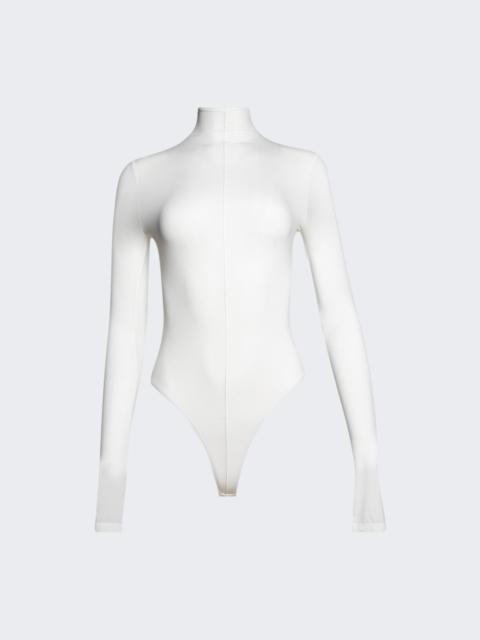 WARDROBE.NYC X Rosie Huntington-whiteley Long Sleeve Bodysuit Ivory