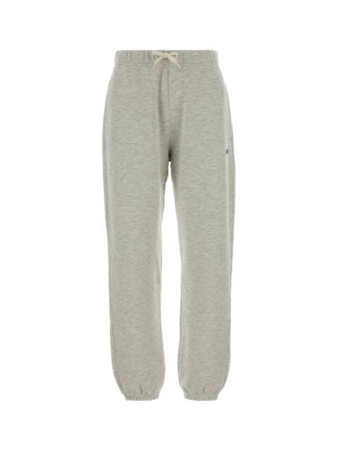 AUTRY Light grey cotton blend joggers