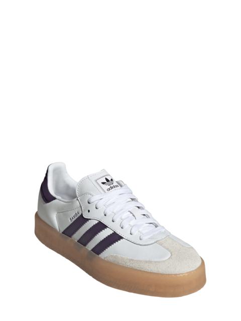 adidas adidas Sambae Sneaker in White/Off White/Aurora Plum at Nordstrom