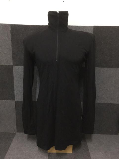 Other Designers Avant Garde - Yohji Yamamoto Black Minimalist Plain Zip up signature tag