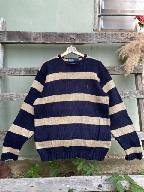Other Designers Polo Ralph Lauren - Vintage Polo Ralph Lauren Stripe Design Knitwear