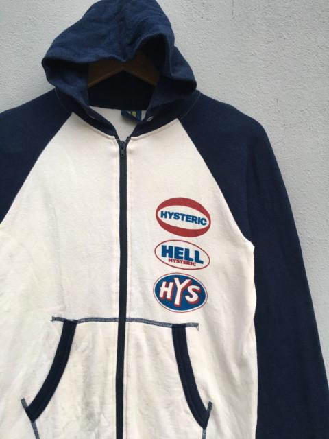 Hysteric Glamour hoodie zipper HELL