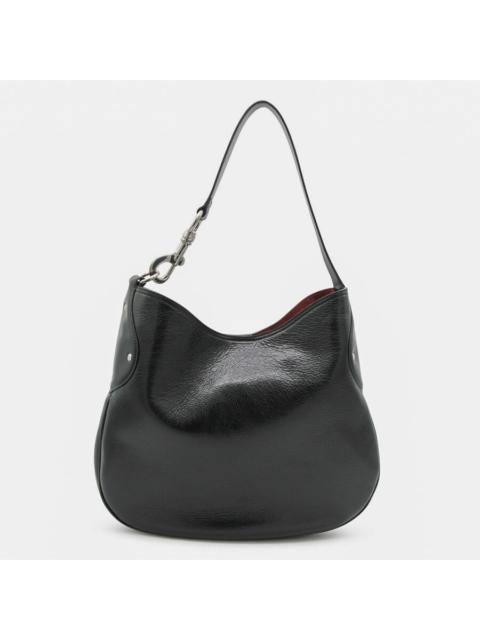 Mulberry Mulberry Black Leather Hackney Shoulder Bag High Shine