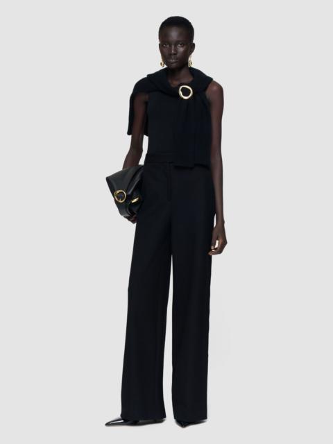 JOSEPH Yukio Gabardine Stretch Trousers