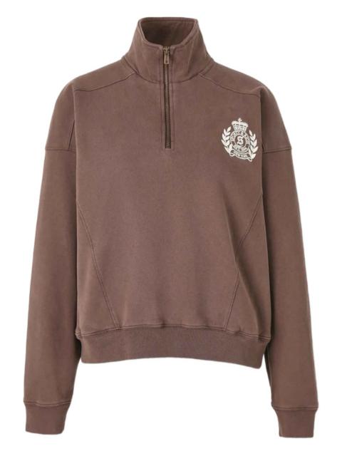 Sporty & Rich Sporty & Rich Logo-embroidered Sweatshirt