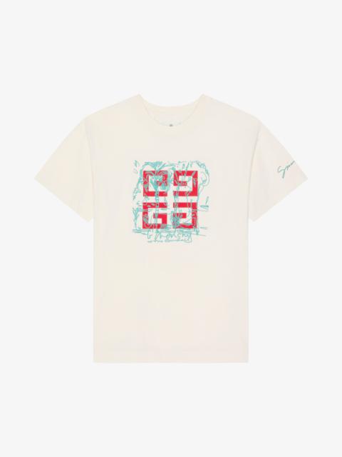 Givenchy 4G T-SHIRT IN COTTON
