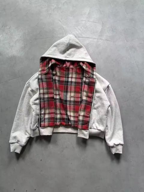 Other Designers Vintage - Matsumaru x Yui Reversible Hoodie with Plaid Lining