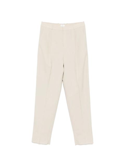 Saint Laurent Neutrals Trousers - Tapered Trousers Men