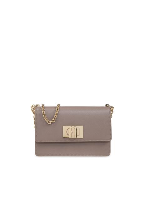 FURLA leather crossbody bag