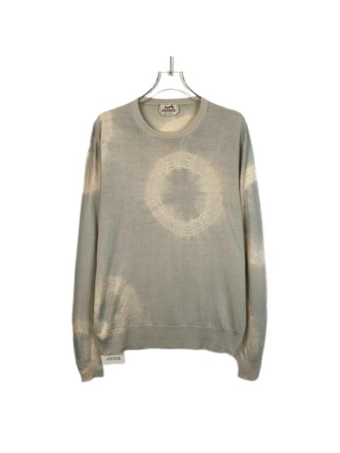 Hermès Tie-Dye Silk Sweater M