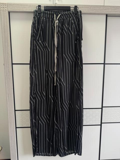 Rick Owens Rick Owens 23SS Striped Wide-Leg Pants