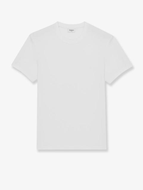 SAINT LAURENT Saint Laurent Men Cassandre Certified Cotton T-Shirt