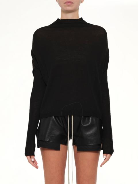 Rick Owens Crater Knit in Black
