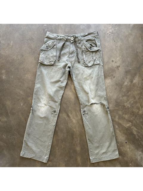 Other Designers Vintage Japanese Buckle Distressed Casual Trousers Pant