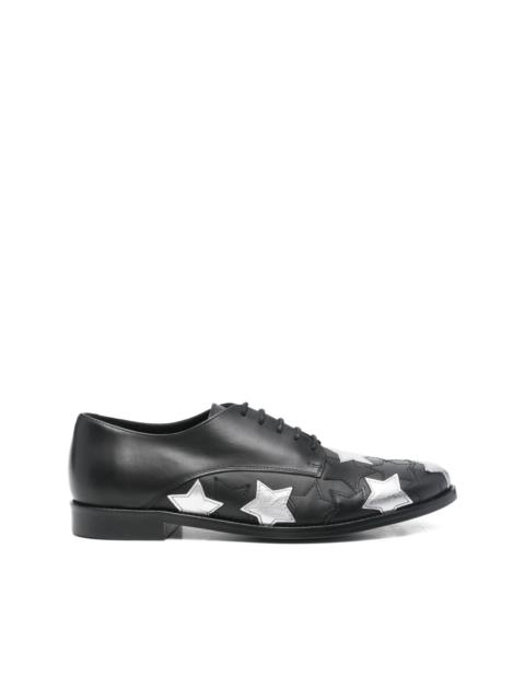 STEFAN COOKE Star Jazz Leather Lace-Up Shoes