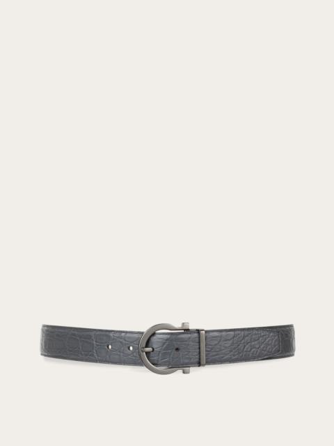 FERRAGAMO Adjustable Gancini belt