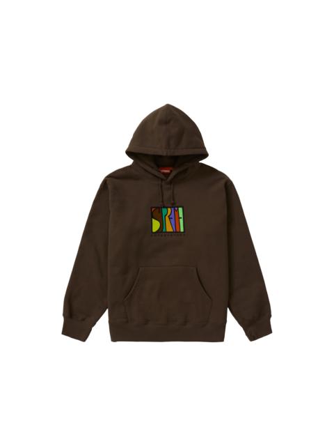 Supreme Supreme Enterprises Hooded Sweatshirt Dusty Brown