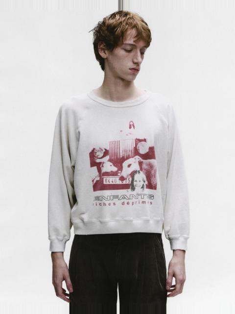 Enfants Riches Déprimés ENFANTS RICHES DEPRIMES - Men Incandescent Raglan Sweatshirt