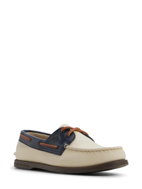 SPERRY Sperry Authentic Original™ 2-Eye Boat Shoe in Cream Multi at Nordstrom