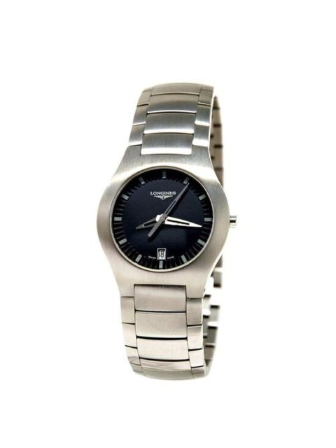 Longines Longines Oposition Quartz Black Dial Ladies Watch L3.505.4.52.6