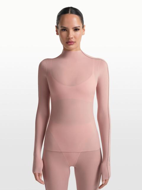 Nike NikeSKIMS Weightless Layers Women's Mock-Neck Long-Sleeve Top