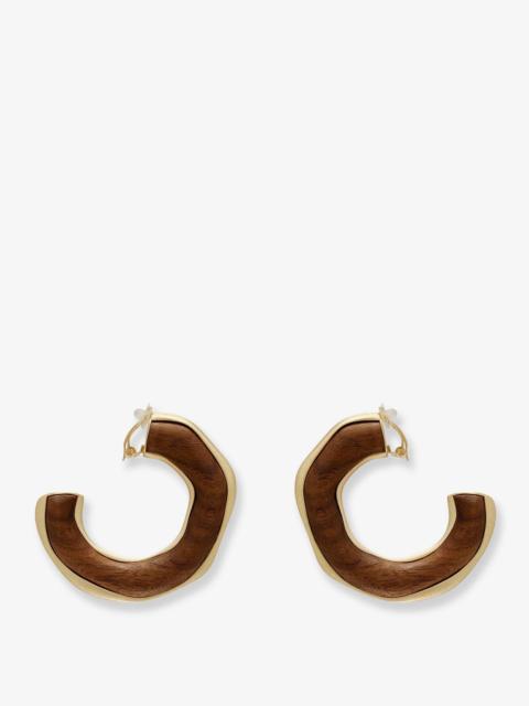 Cult Gaia Cult Gaia Women Madeira Natural Wood Earrings