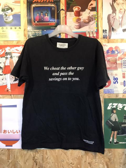 NEIGHBORHOOD Neighborhood Quotes Tee