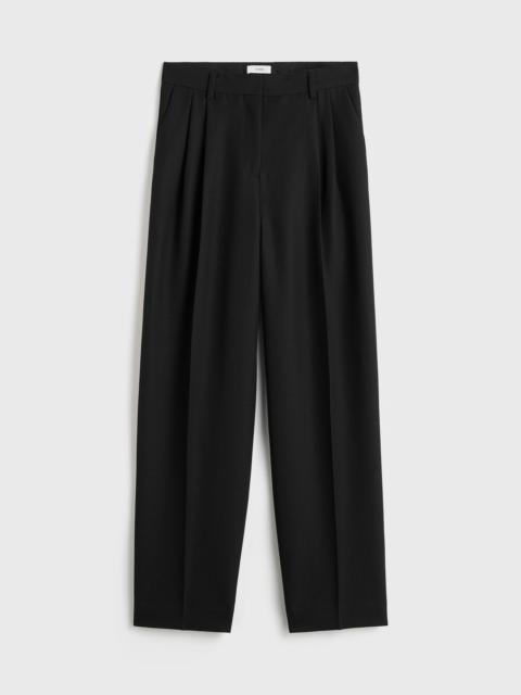 TOTEME Double-pleat tailored trousers black