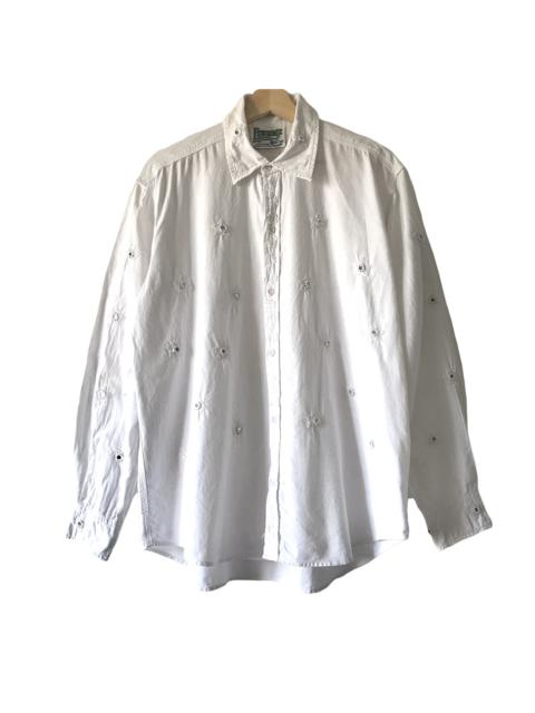 Other Designers Vintage - Authentic Vintage Psychedelic Japan Handmade Mirror Shirt