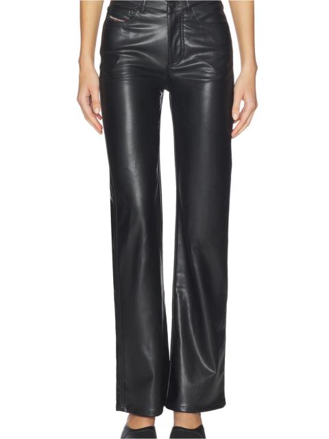 Diesel Plain Leather Pant