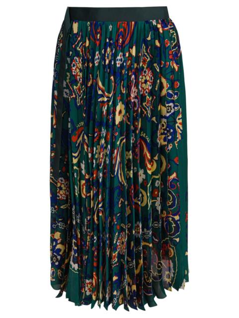 sacai Sacai Floral print skirt