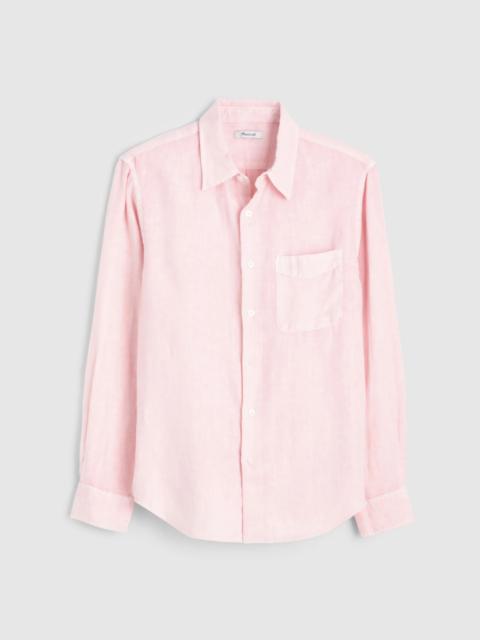 Madewell Button-Up Shirt in Linen