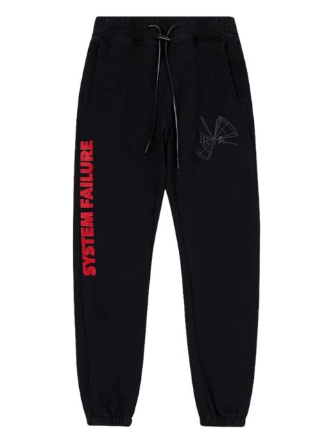 RTA Stadium System Failure "Black" track pants