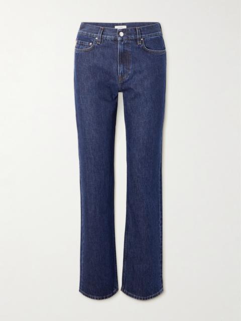 TOTEME Garderob Organic Low-rise Straight-leg Jeans