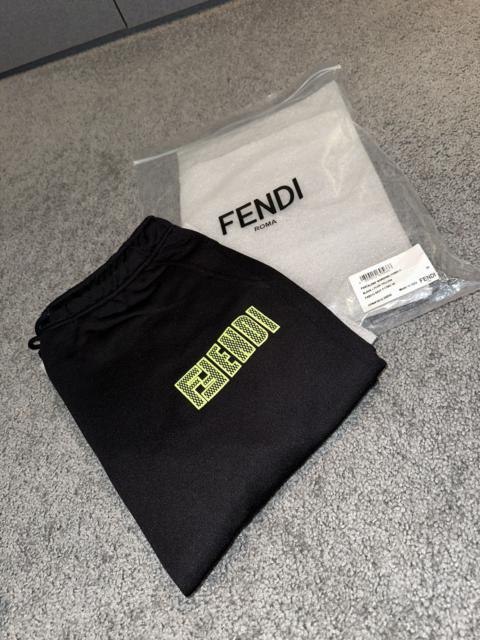 Fendi Mesh Logo Sweatpants - Size 50 - Brand New With Tags!