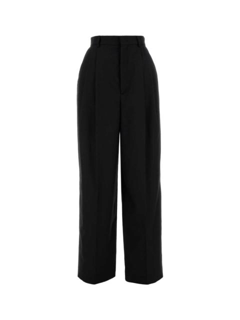 Moschino Moschino Women Black Wool Palazzo Pant