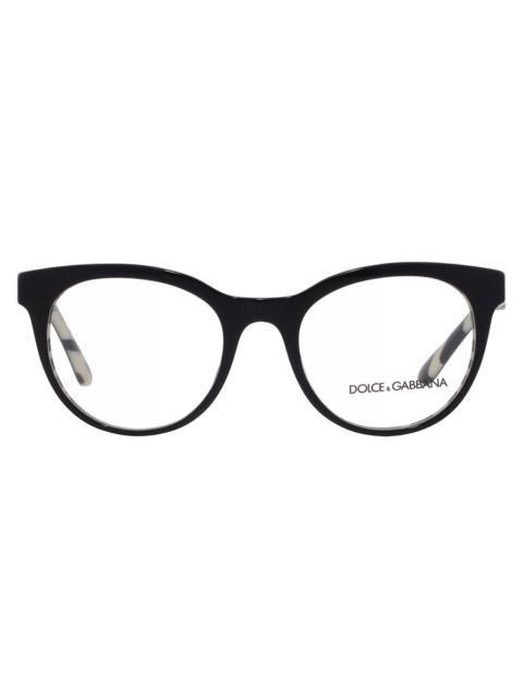 Dolce & Gabbana Dolce and Gabbana Demo Oval Ladies Eyeglasses DG3399 3372 52