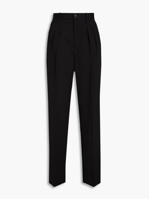 NILI LOTAN Wool straight-leg pants
